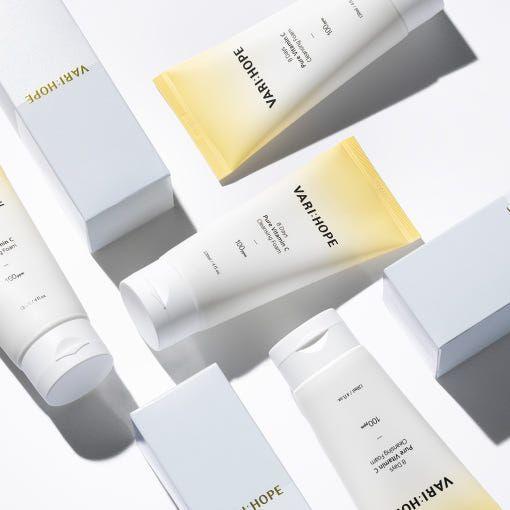 Natural Vitamin C Facial Cleanser 120ml | Gentle Brightening Foam