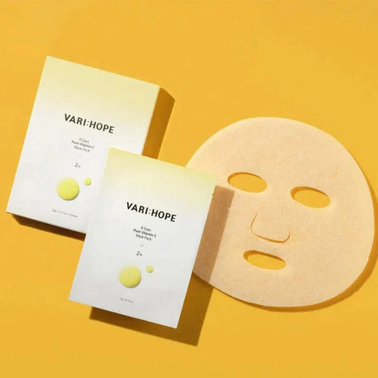 Natural Vitamin C Face Mask Pack for Bright Skin - Mycosmeticslondon