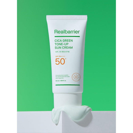 Natural Soothing Green Tinted Sunscreen SPF 50 - Mycosmeticslondon