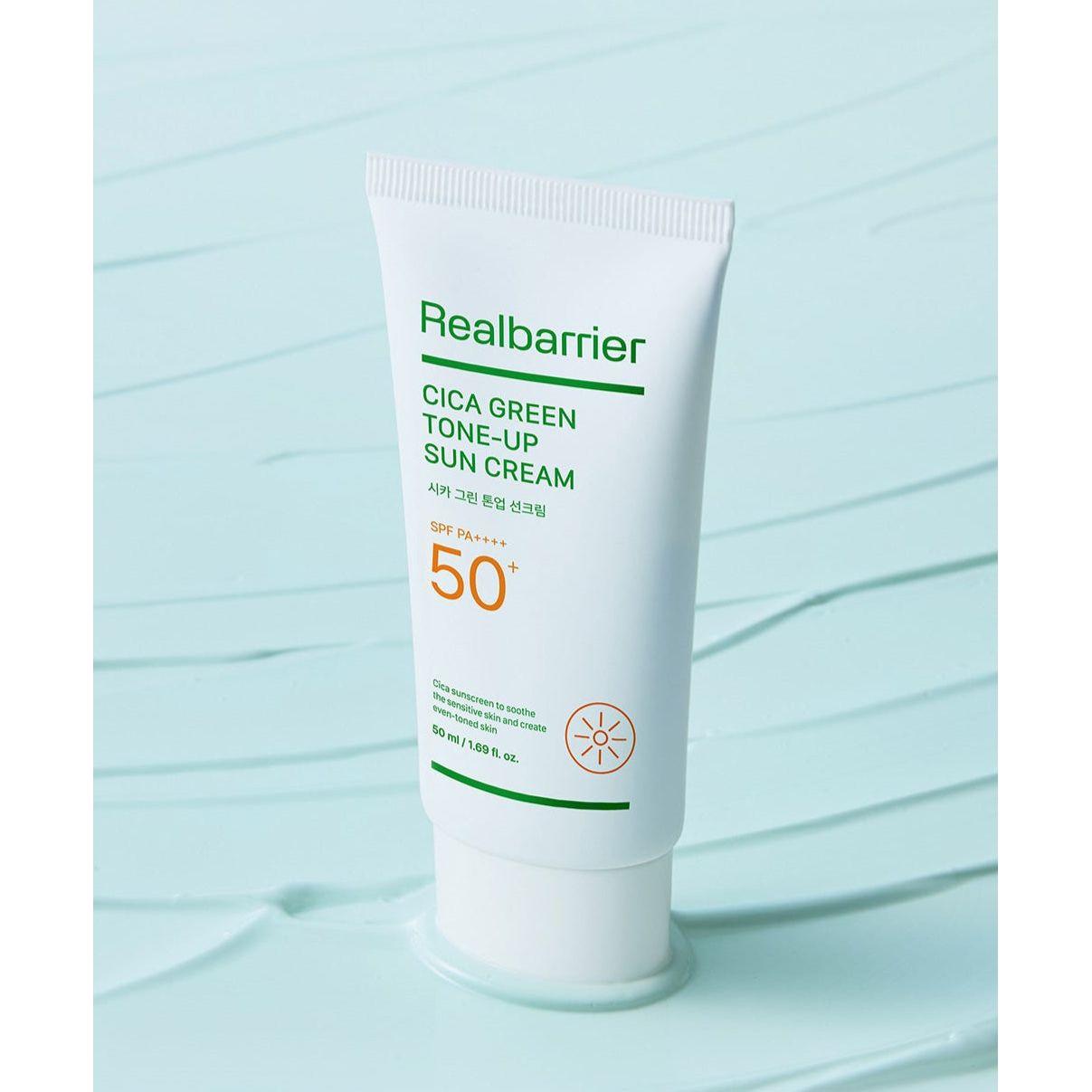 Natural Soothing Green Tinted Sunscreen SPF 50
