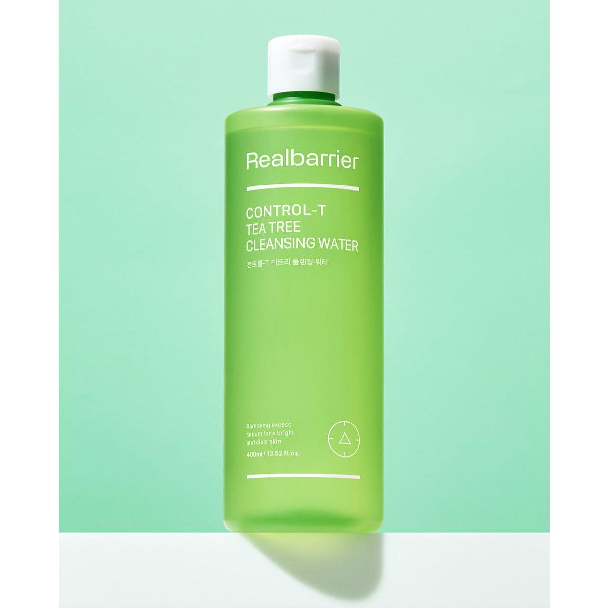 Natural Tea Tree Facial Cleansing Water 400ml - Mycosmeticslondon
