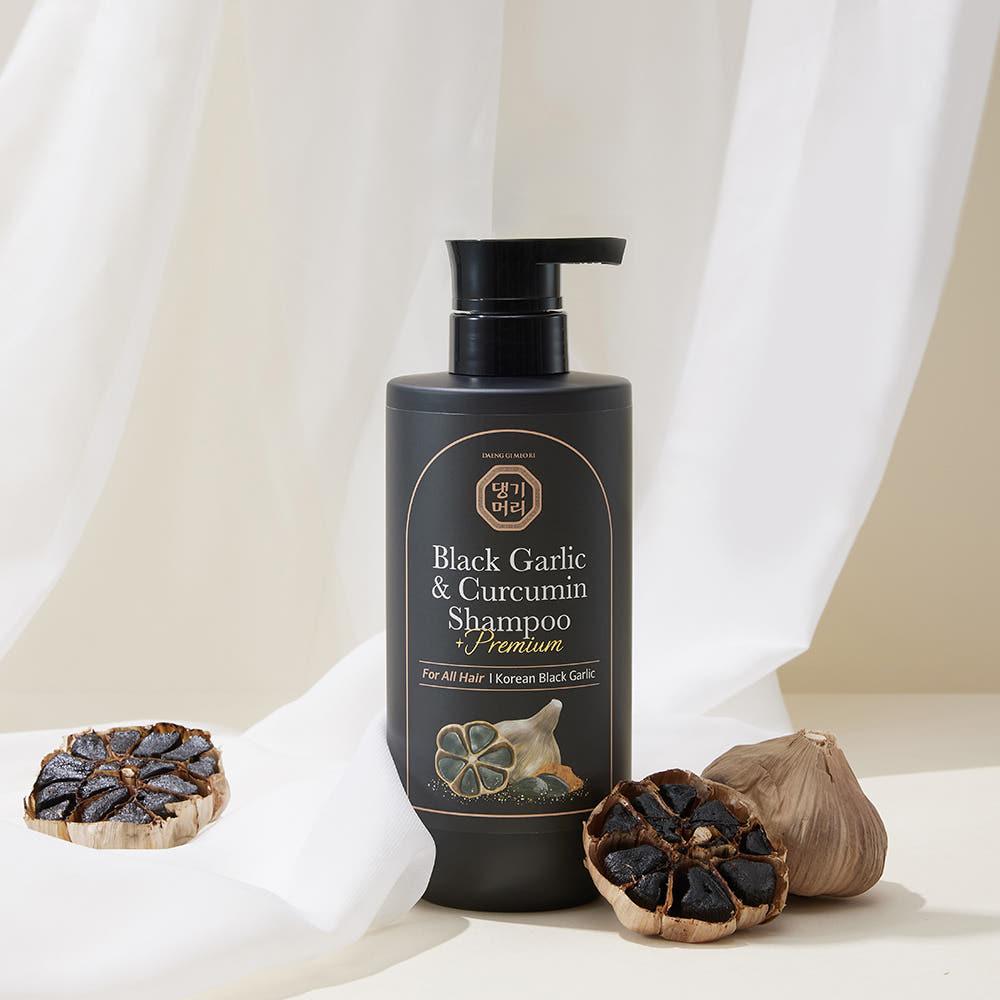 Natural Black Garlic and Turmeric Nourishing Shampoo 500ml - Mycosmeticslondon