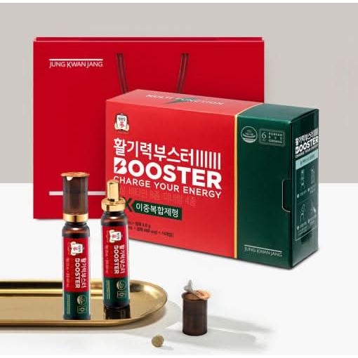 Natural Korean Red Ginseng Energy Booster Liquid Tablets