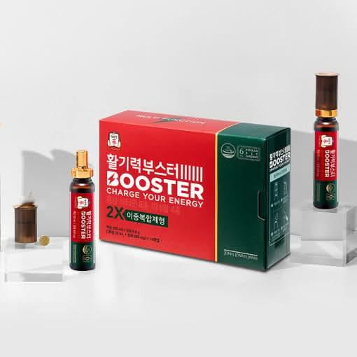 Natural Korean Red Ginseng Energy Booster Liquid Tablets