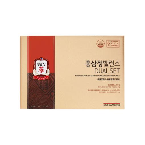Natural Korean Red Ginseng Dual Pack Energy Booster
