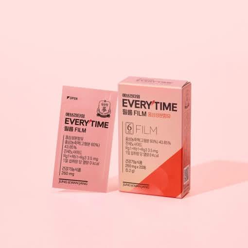 Natural Korean Red Ginseng Energy Boost Tablets