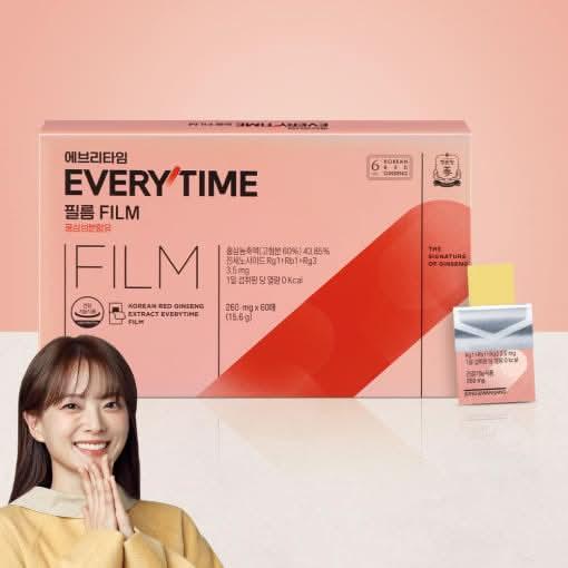 Natural Korean Red Ginseng Energy Boost Tablets