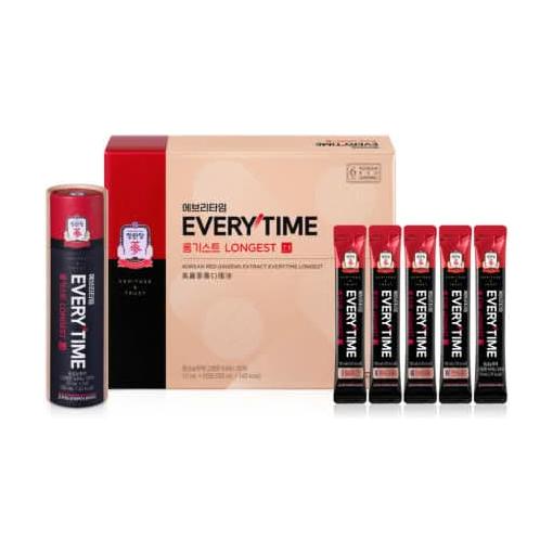 Korean Red Ginseng Energy Boost Supplement 10ml x 20