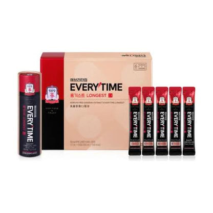 Korean Red Ginseng Energy Boost Supplement 10ml x 20