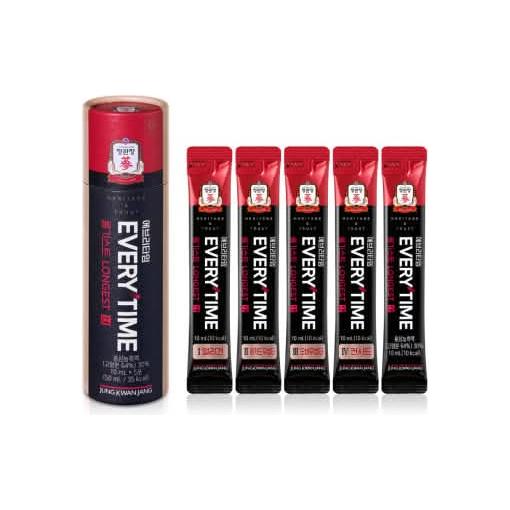 Korean Red Ginseng Energy Boost Supplement 10ml x 20