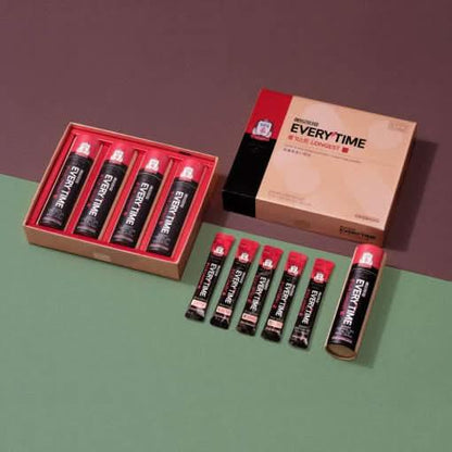 Korean Red Ginseng Energy Boost Supplement 10ml x 20