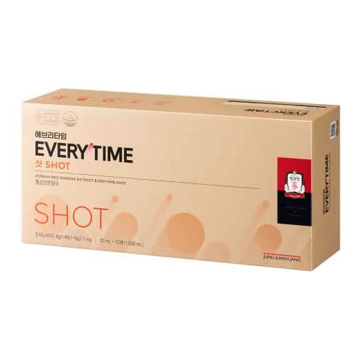 Daily Korean Ginseng Energy Boost Supplement Shots