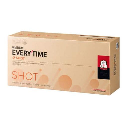 Daily Korean Ginseng Energy Boost Supplement Shots