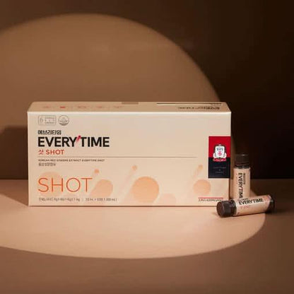 Daily Korean Ginseng Energy Boost Supplement Shots