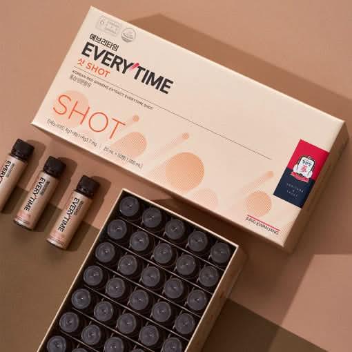Daily Korean Ginseng Energy Boost Supplement Shots