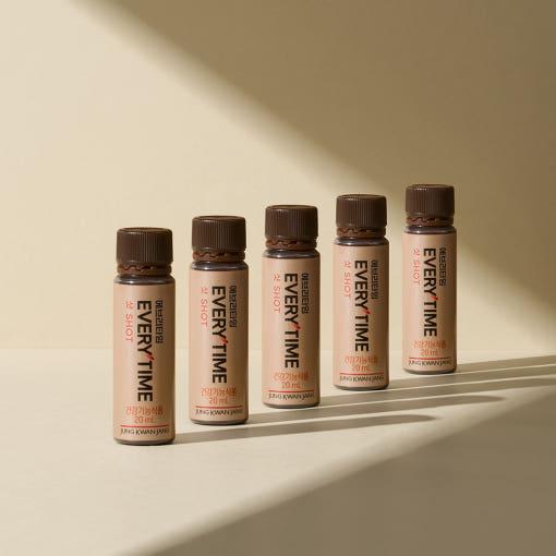 Daily Korean Ginseng Energy Boost Supplement Shots