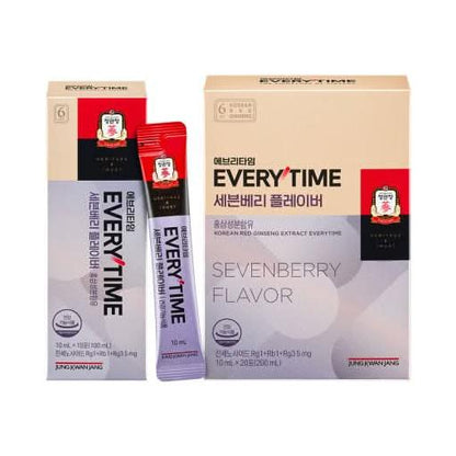 Korean Red Ginseng Energy Boost Supplement 20 Sticks - Mycosmeticslondon