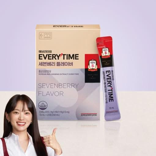 Korean Red Ginseng Energy Boost Supplement 20 Sticks