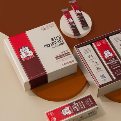 Korean Red Ginseng Liquid Extract - 30 Daily Dose Packs