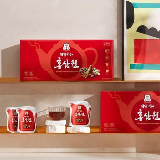 Korean Red Ginseng Drink Mix - 12 Pack, 120ml Each