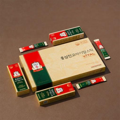 Natural Korean Ginseng Energy Boost Sticks