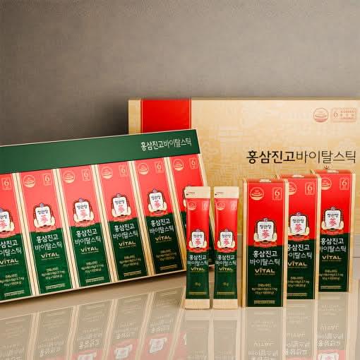 Natural Korean Ginseng Energy Boost Sticks
