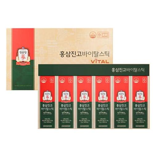 Natural Korean Ginseng Energy Boost Sticks