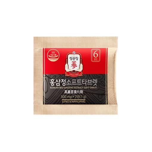 Natural Korean Ginseng Energy Boost Tablets 500mg