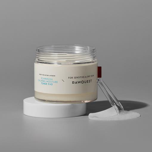 Gentle Echinacea Facial Toner Pads - 60 Soft Sheets