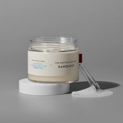 Gentle Echinacea Facial Toner Pads - 60 Soft Sheets