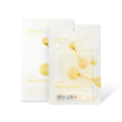 Daily Face Mask Pack - 10 Brightening Sheet Masks