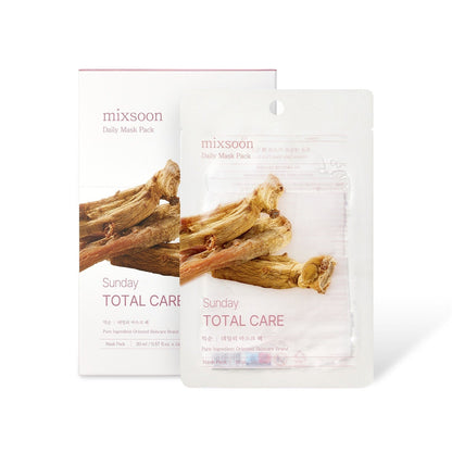Nourishing Facial Mask Set with Ginseng - 10 Pack