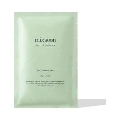 Natural Cica Face Mask Pack - 5 Pieces, Calming Hydration
