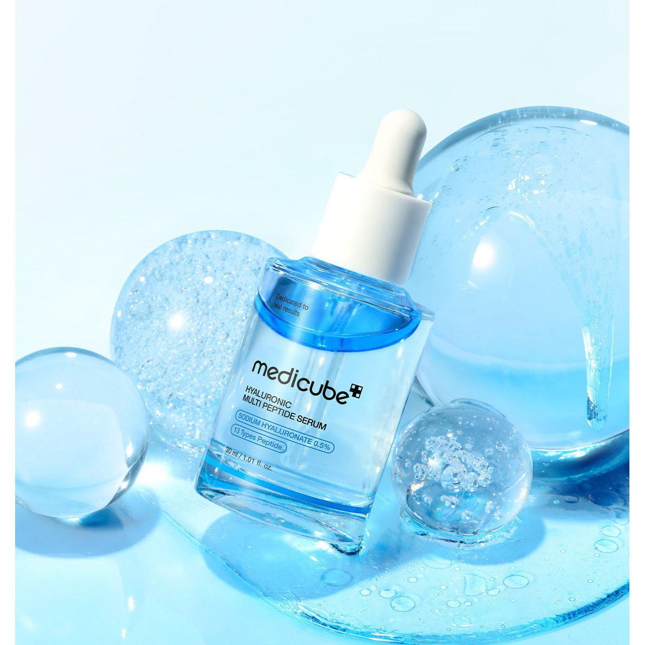 Hydrating Facial Serum with Peptides and Hyaluronic Acid
