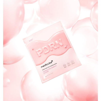 Nourishing Pink Face Mask - 5 Pack, Brightening & Hydrating - Mycosmeticslondon
