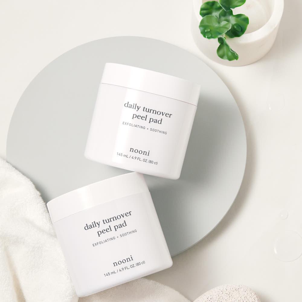 Gentle Dual Exfoliating Peel Pads with Niacinamide - Mycosmeticslondon
