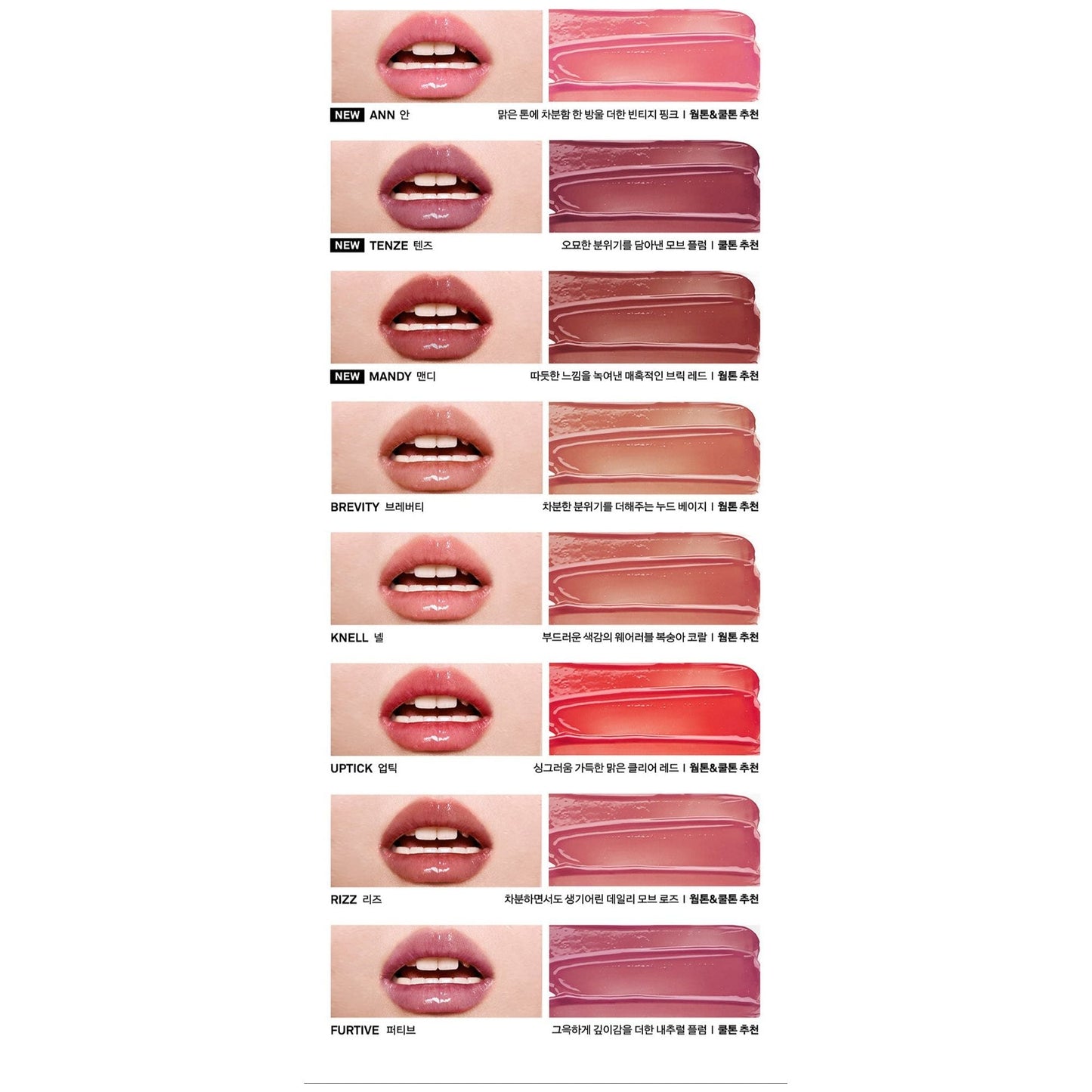 Colorful Lip Gloss Melting Stick