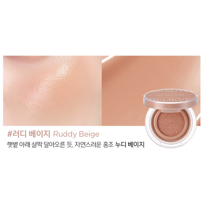 Natural Finish Blush Cushion - 10 Shades