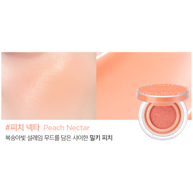 Natural Finish Blush Cushion - 10 Shades