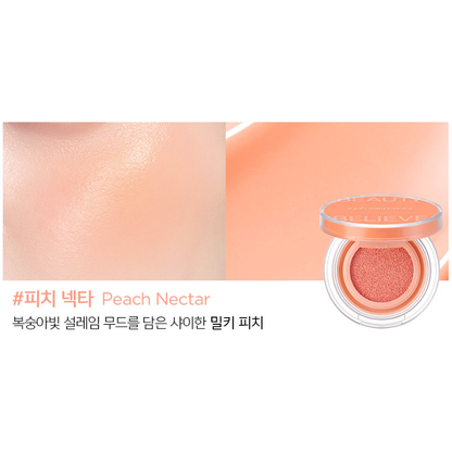 Natural Finish Blush Cushion - 10 Shades