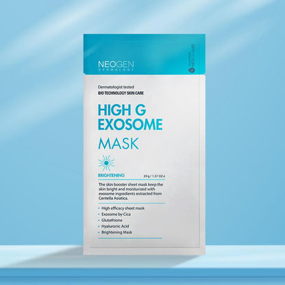 Gentle Exosome Face Mask Sheets for Dry Skin - Mycosmeticslondon
