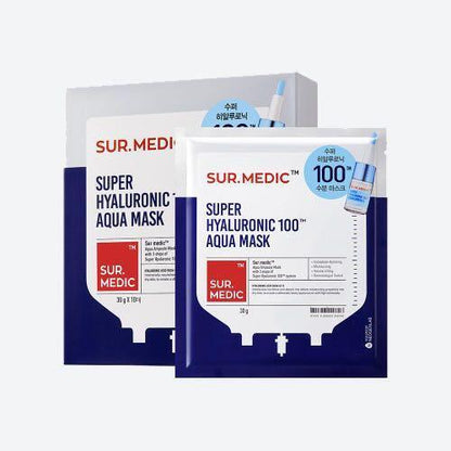Intensely Hydrating Facial Mask Sheets 10 Pack - Mycosmeticslondon