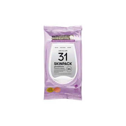 Cooling Refreshing Face Mask Pack - 100 Sheets