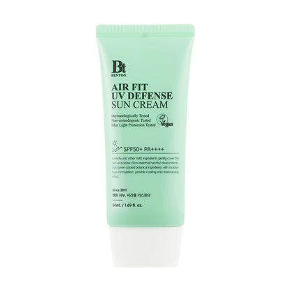 Natural UV Protection Cream 50ml Lightweight Vegan SPF