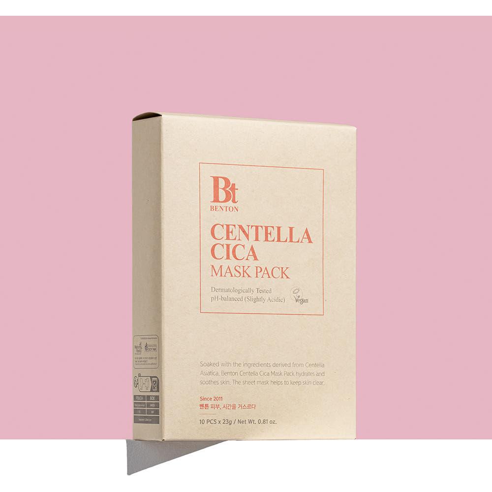 Soothing Cica Face Mask Pack - 10 Gentle Sheets