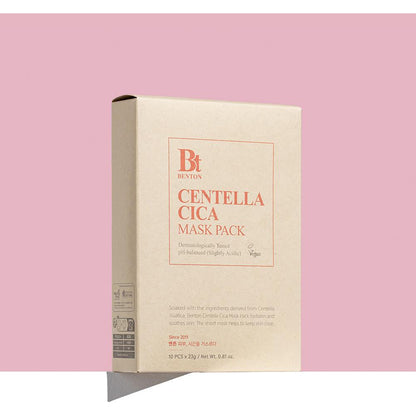 Soothing Cica Face Mask Pack - 10 Gentle Sheets