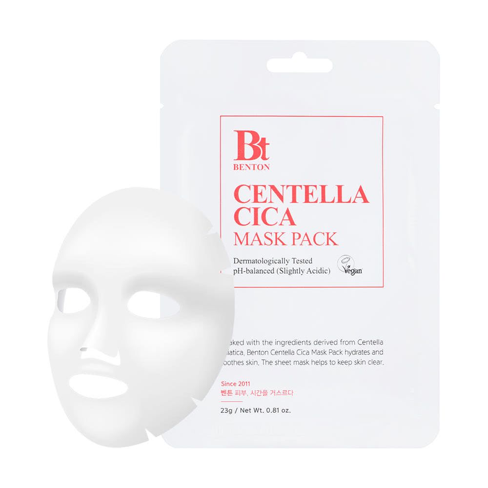 Soothing Cica Face Mask Pack - 10 Gentle Sheets