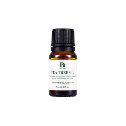 Natural Tea Tree Essential Oil 10ml for Acne Skin Care - Mycosmeticslondon