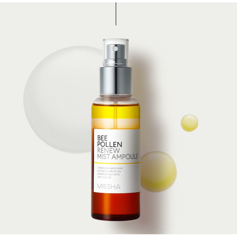 Natural Bee Pollen Facial Spray 100ml - Mycosmeticslondon