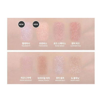 Pigmented Eye Shadows in 34 Shades, Matte & Shimmer